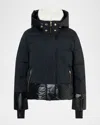 Bogner Maja Down Ski Jacket With Removable Hood & Collar In Black