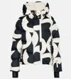 Bogner Maja Printed Down Ski Jacket In Multi