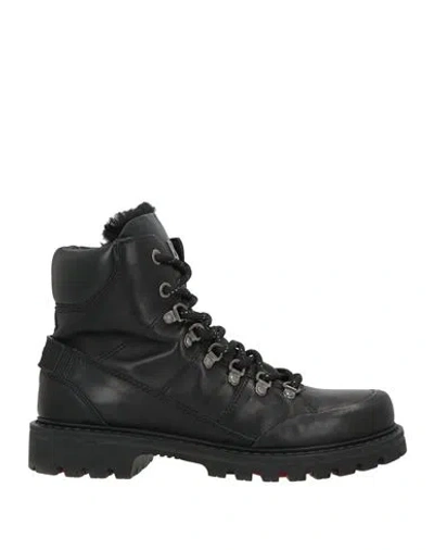 Bogner Man Ankle Boots Black Size 6 Leather