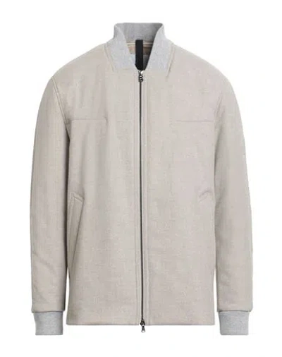 Bogner Man Jacket Grey Size 42 Polyester, Viscose, Wool, Polyamide, Elastane