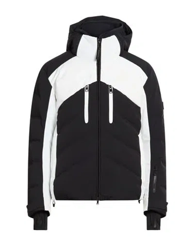 Bogner Man Puffer Black Size S Polyamide, Elastane In Multi