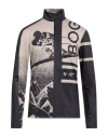 Bogner Man T-shirt Platinum Size M Polyester, Elastane In Black