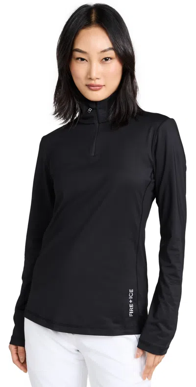 Bogner Madita Stretch Tech Turtleneck Top In Black