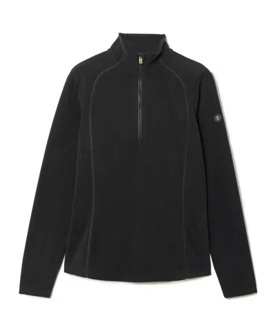 Bogner Medita Appliquéd Fleece Base Layer In Black