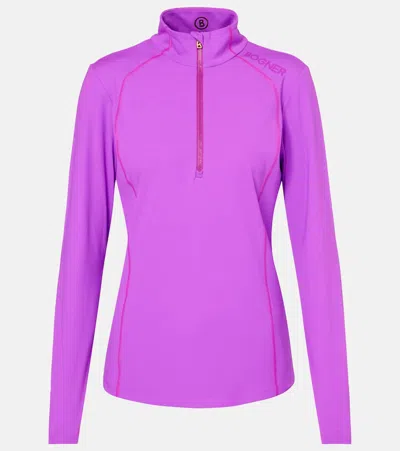 Bogner Medita2 Ski Top In Purple