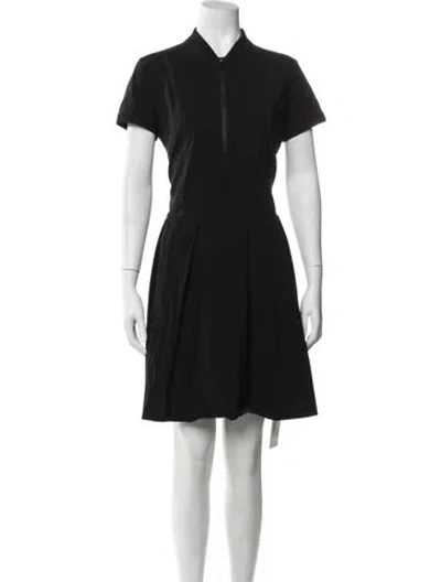 Pre-owned Bogner Mini Dress In Black
