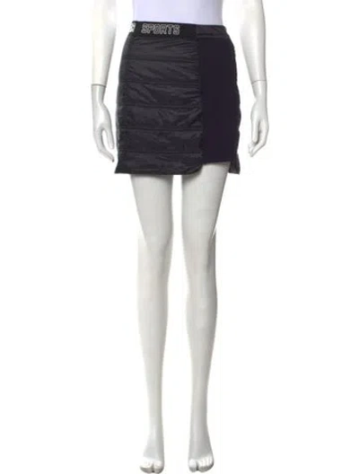 Pre-owned Bogner Mini Skirt In Black