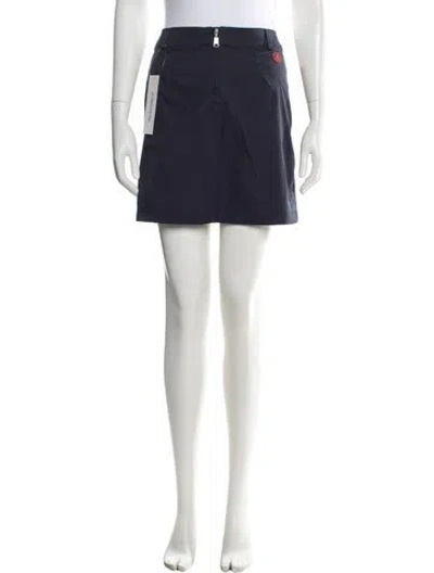Pre-owned Bogner Mini Skirt In White