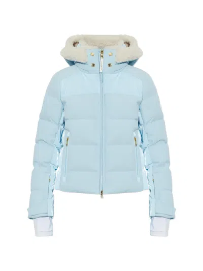 Bogner Minu D Hooded Jacket In Blue