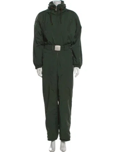 Pre-owned Bogner Mock Neck Jumpsuit In Green
