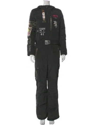 Pre-owned Bogner Mock Neck Jumpsuit In Green