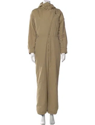Pre-owned Bogner Mock Neck Jumpsuit In Neutral