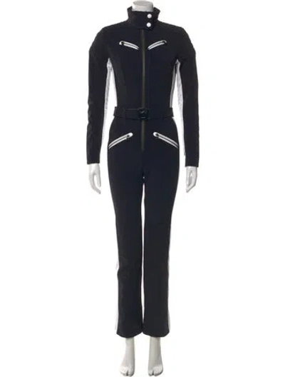 Pre-owned Bogner Mock Neck Jumpsuit W/ Tags In Black