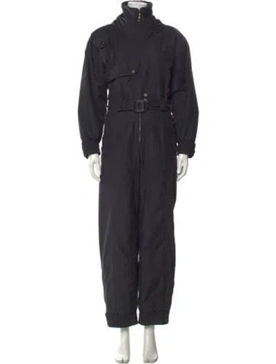 Pre-owned Bogner Mock Neck Ski Suit In Black