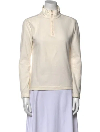 Pre-owned Bogner Mock Neck Sweater In Neutral