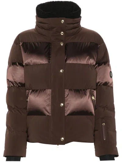 Bogner Naja Down Jacket In Brown