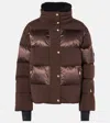 Bogner Naja Down Jacket In Brown