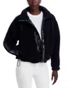 Bogner Hella Quilted Down Puffer Jacket With Removable Hood In Black