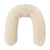 Bogner Nuri Lambskin Collar In Off White In White