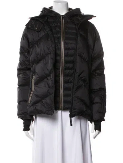 Pre-owned Bogner Nylon Down Jacket In Black