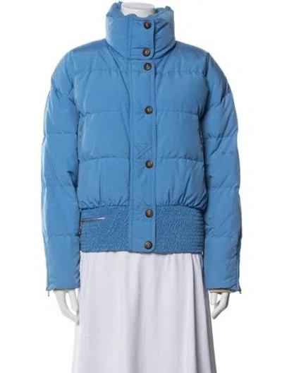 Pre-owned Bogner Nylon Down Jacket In Blue