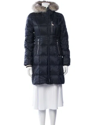 Pre-owned Bogner Nylon Down Jacket In Blue