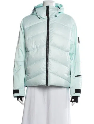Pre-owned Bogner Nylon Down Jacket In Green