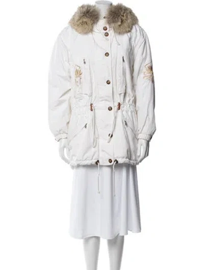 Pre-owned Bogner Nylon Down Jacket In Neutral
