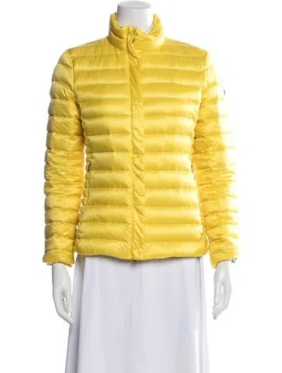 Pre-owned Bogner Nylon Down Jacket In Yellow
