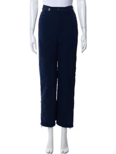 Pre-owned Bogner Nylon Pants In Blue