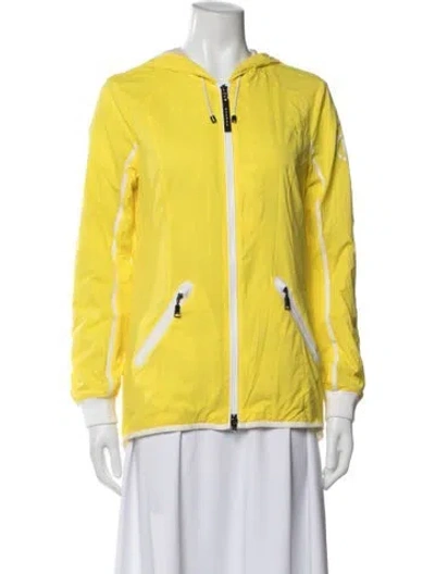 Pre-owned Bogner Nylon Performance Jacket In Yellow