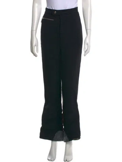 Pre-owned Bogner Nylon Ski Pants In Black