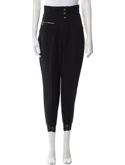 Pre-owned Bogner Nylon Skinny Leg Pants In Black