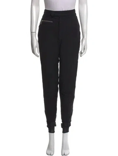Pre-owned Bogner Nylon Skinny Leg Pants In Black