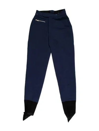 Pre-owned Bogner Nylon Skinny Leg Pants W/ Tags In Blue