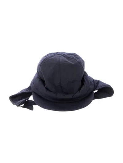 Pre-owned Bogner Nylon Trapper Hat In Blue
