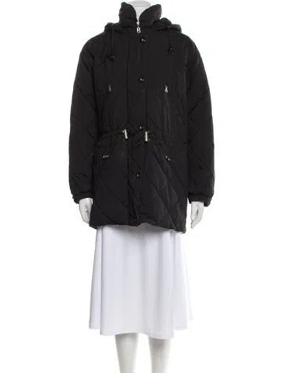 Pre-owned Bogner Nylon Utility Jacket In Black