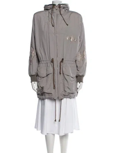 Pre-owned Bogner Nylon Utility Jacket In Gray