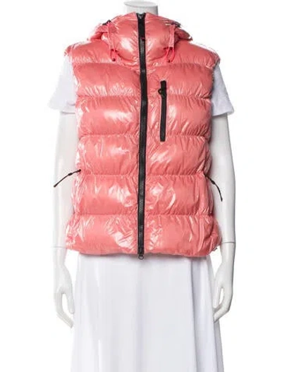 Pre-owned Bogner Nylon Vest In Pink
