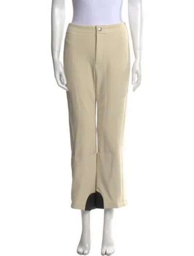 Pre-owned Bogner Nylon Wide Leg Pants In Neutral