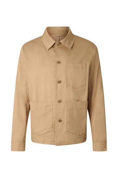 Bogner Overshirt Mirco In Gold