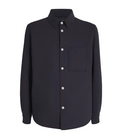 Bogner Padded Olli Overshirt In Navy