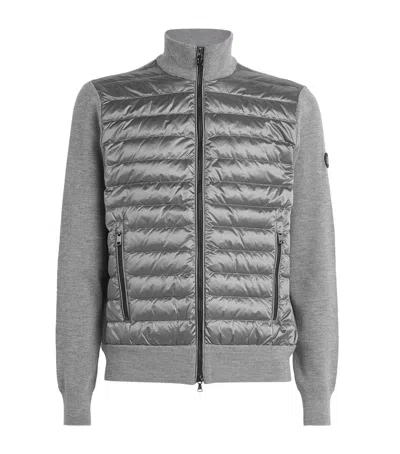 Bogner Padded Zisco Hybrid Jacket In Grey