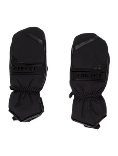 Pre-owned Bogner Pair Of Mittens W/tags In Black