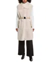 Bogner Palma Reversible Shearling Vest In Pink
