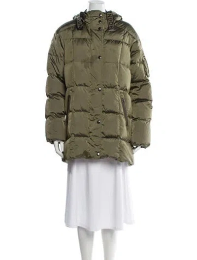 Pre-owned Bogner Parka In Green
