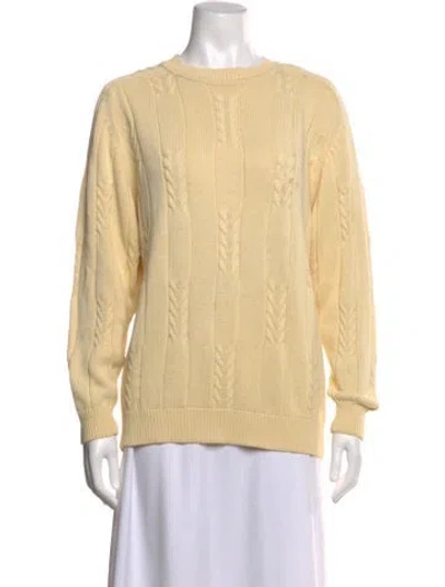 Pre-owned Bogner Patterned Crew Neck Sweater In Neutrals