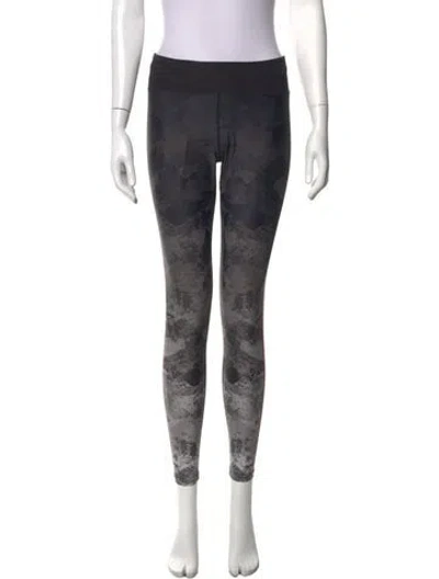 Pre-owned Bogner Patterned Skinny Leg Pants In Multicolor