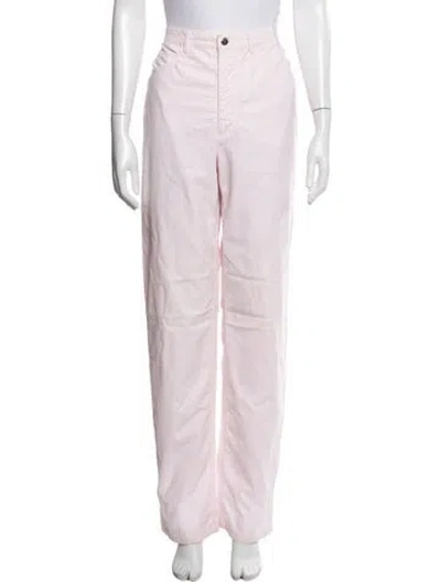 Pre-owned Bogner Patterned Straight Leg Pants In Purple