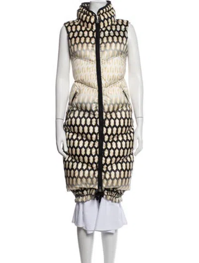 Pre-owned Bogner Patterned Vest In Black